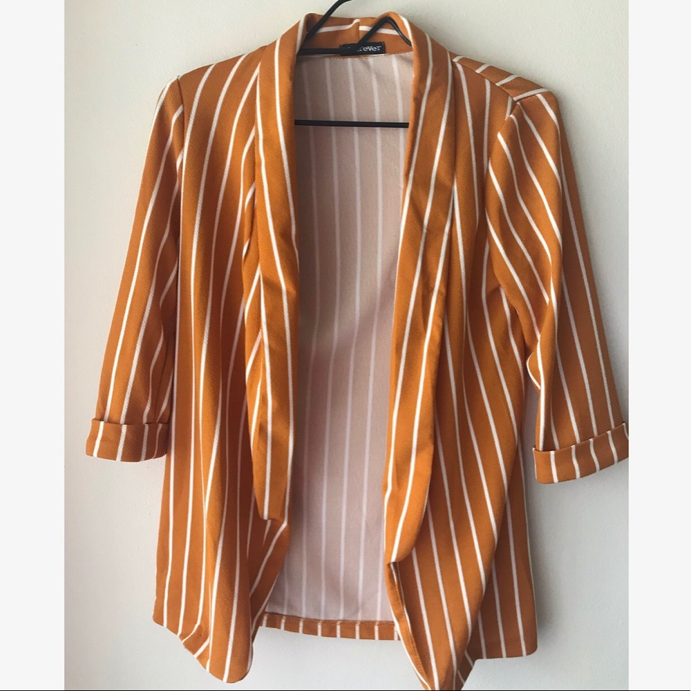 Striped Blazer